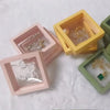 10PCS Set 3D Floating Display Case Stands Holder Suspension Storage for Pendant Necklace Bracelet Ring Coin Pin Gift Jewelry Box