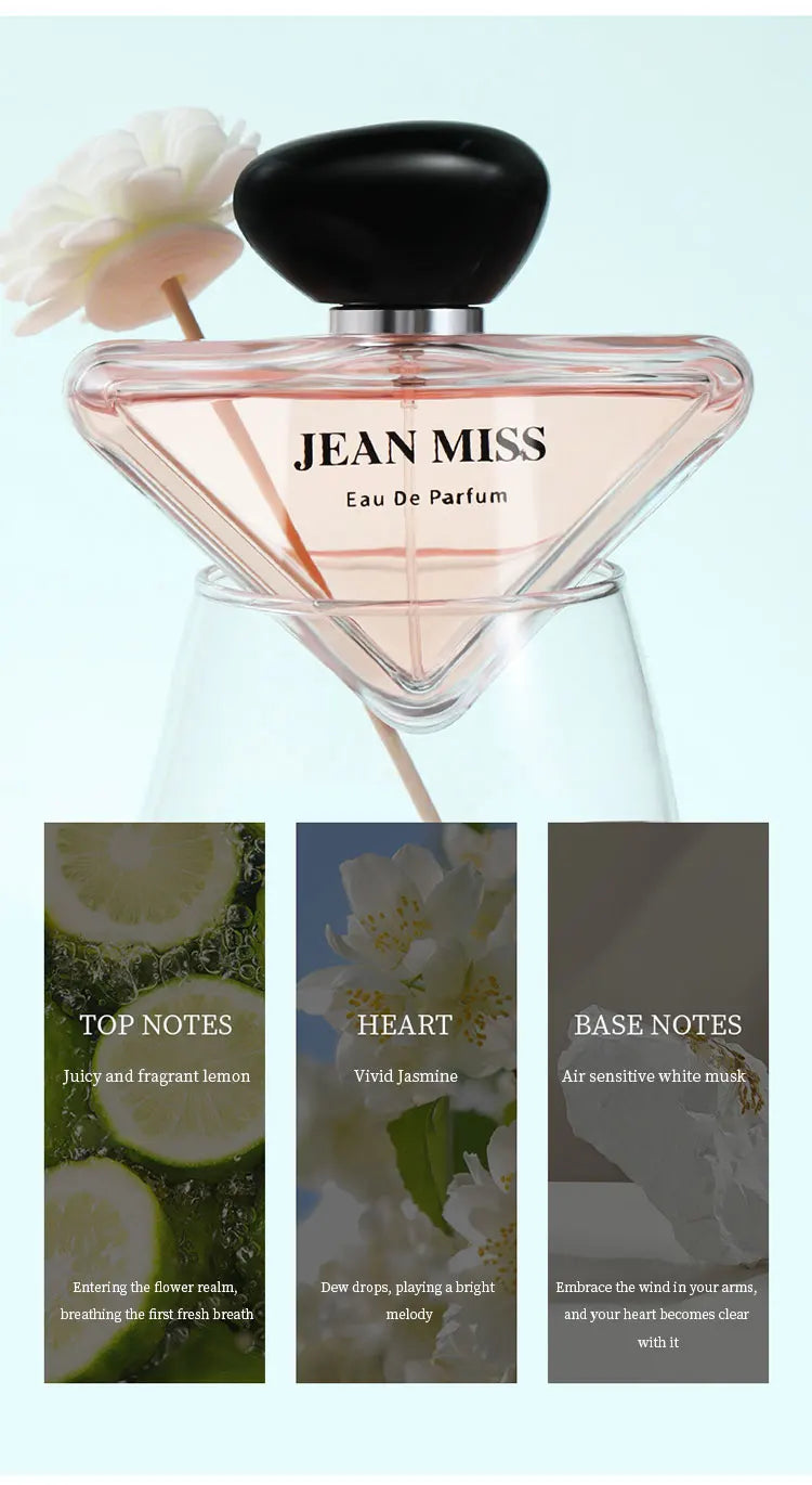 Hot sale 85ml White musk flower perfume, light fragrance, fruity floral fragrance, charming ladies 520 gift