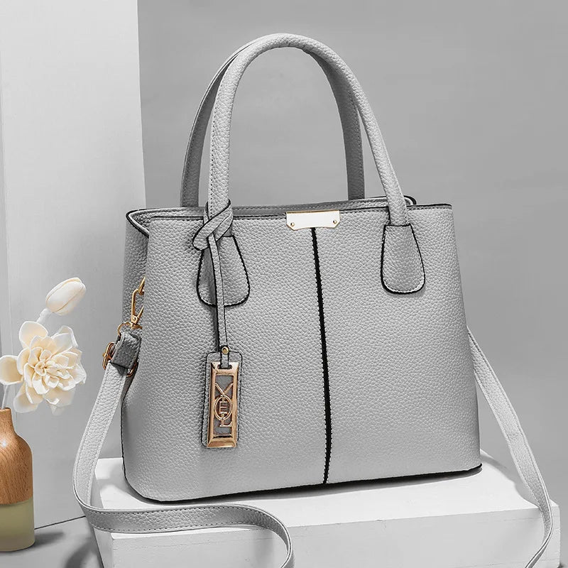 Famous Designer Brand Bags Women Leather Handbag New Luxury Ladies Purse zwq