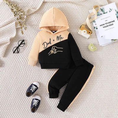 Clothing Set For Kid Unisex Girls Boy 3 -24 Months Cute Letter Long Sleeve Hoodie Tee Long Pants Outfit for Newborn Baby Girls - MAGUSTA BEAUTY