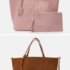 CH Classic Models of Women's Shoulder Bag Solid Color Fashionable Versatile Large-capacity Handbag Elegant Shopping Ladies Bag