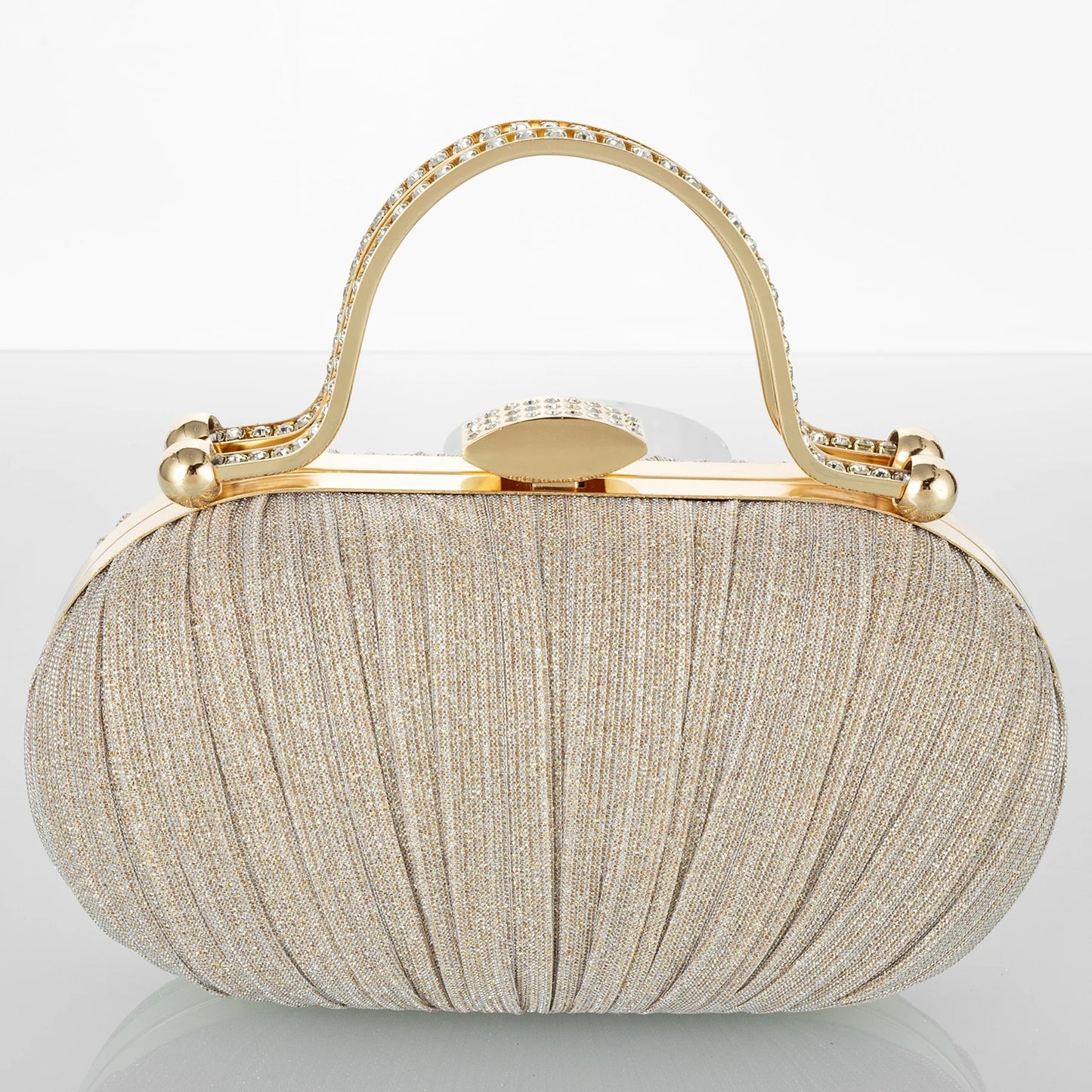 Glitter Bling Glamorous Evening Bags Mini Rhinestones Decorated Box Shaped Dinner Bags For Party Girl Women Dinner Prom Banquet