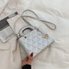 Red Love Patent Leather Bright Surface Handbag High-end Design Sense Wedding Bag Women's New Fashion All-matching Crossbody Bag