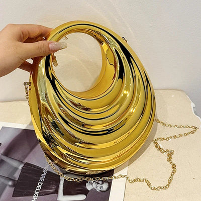 Acrylic Evening Clutch Bag Women Luxury Shoulder Bag Handbag And Crossbody Bags Fashion Party Prom Wedding Shiny Design Purse