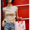 EVA Large Leather Shoulder Bag Handbag Tote Bag Storage for Women Casual Waterproof Beach Bag Hole Fit Charm Fashion Storage Bag