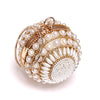 Women Evening Bags Pearl Lady Clutch Bags Beading Diamonds Party Wedding Prom Glitter Banquet Handbags Ball Design Handle Glamor