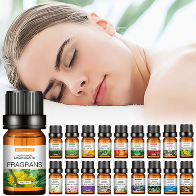 Flower Fruit Essential Oil Water-soluble Relieve Stress For Humidifier Aroma Diffuser Fragrance Lamp Air Freshening Aromatherapy