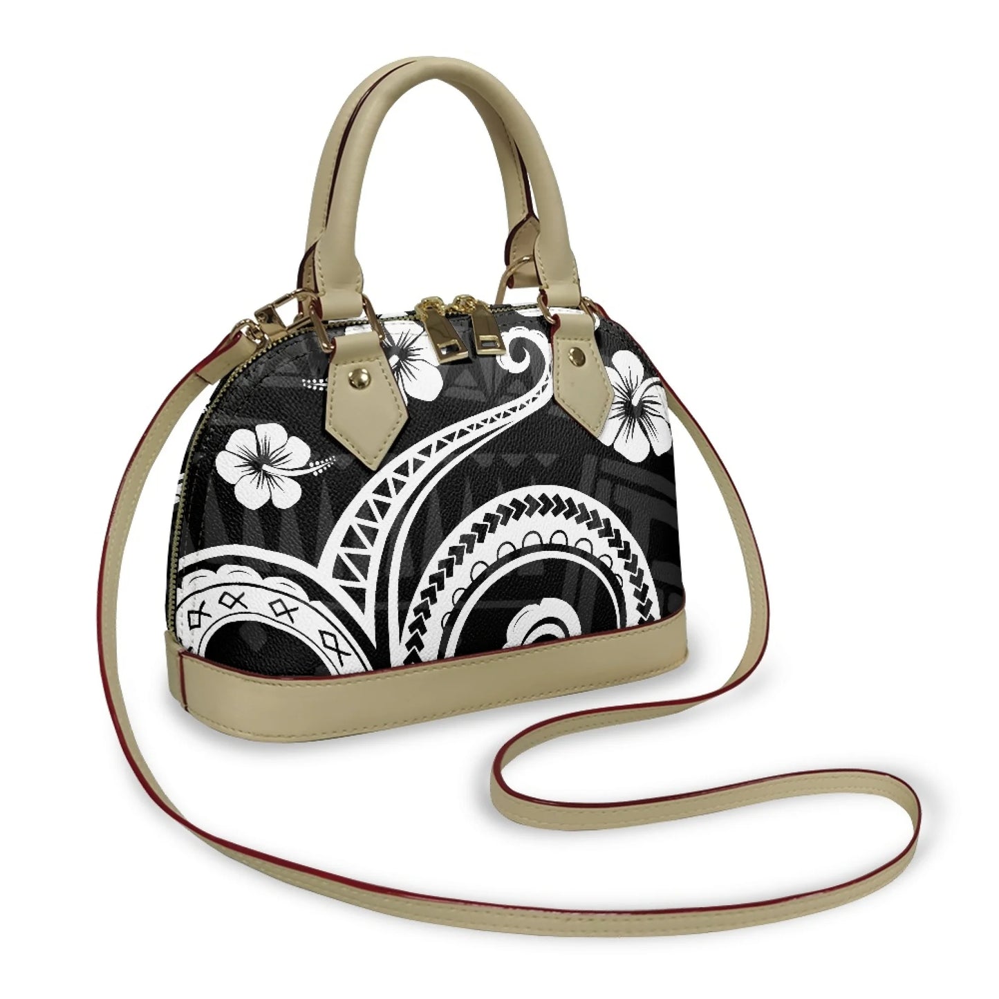 Polynesian Women'S Shoulder Bag 2025 New Design Samoa Pattern Design Custom Women'S Handbag Party Square Crossbody Bag