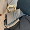 Solid Alligator PU Shoulder and Crossbody Bags Personality Designer Style High Quality Hand Bags for Women 2024 Fashion Hot Sale