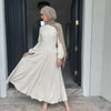 Muslim Abaya Women Dresses Solid Slim Jalabiya Eid 2025 Ramadan Morocco Islam Vestidos Largos Arab Long Robe Dubai Abayas Kaftan