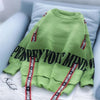Round Neck Loose Knit Sweater for Women's 2023 Spring and Autumn Korean Version New Fashionable Casual Women's Top