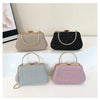 Luxury High Design Women Evening Bag Brand Party Banquet Glitter Bag for Ladies Wedding Clutch Handbag Shoulder Bag Chain Bolsas