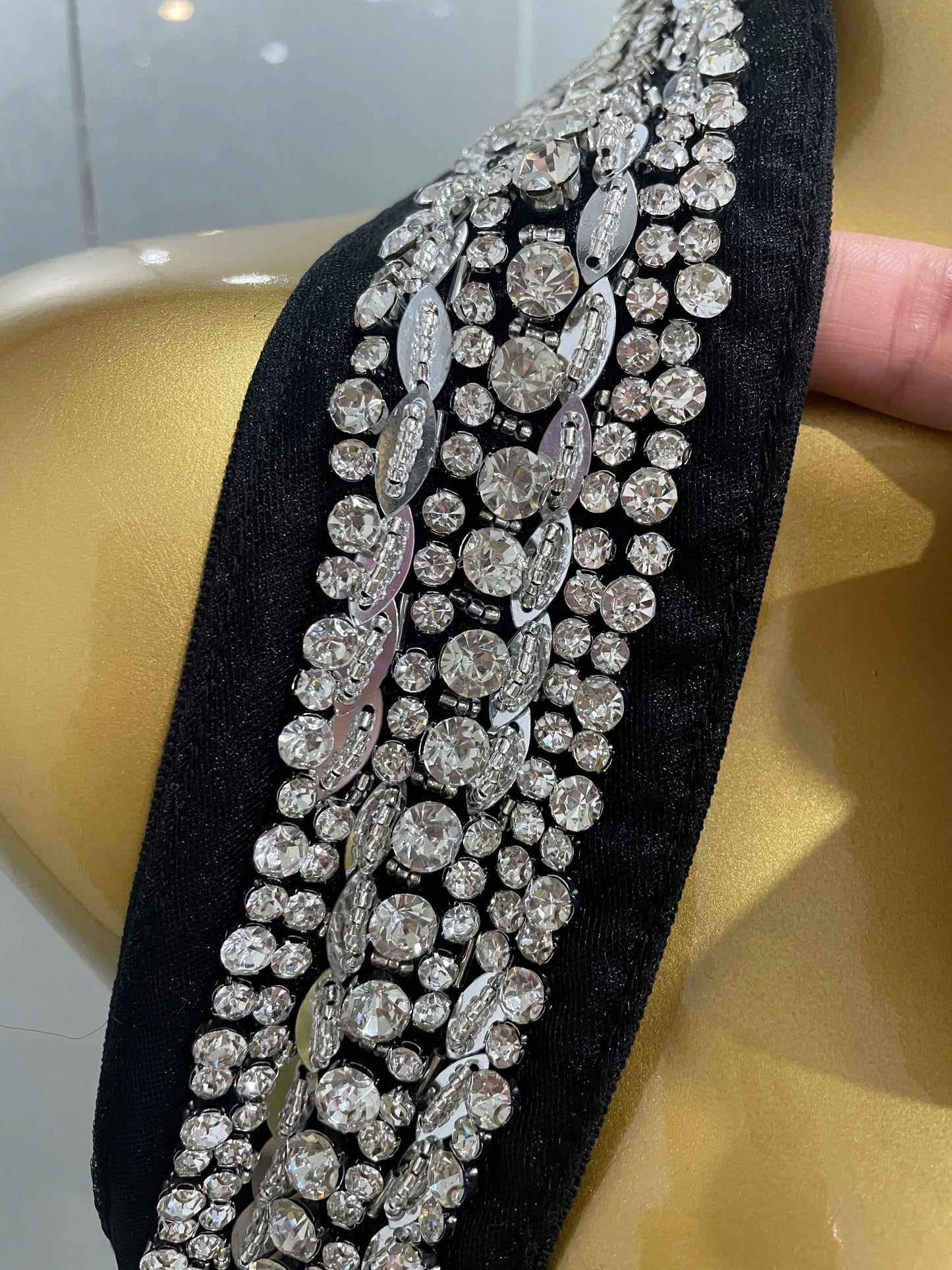 2025 Women Black Sexy Off the Shoulder Shinning Crystal Bodycon Bandage Long Dress Gloves Elegance Celebrate Evening Party Dress
