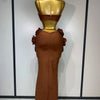 Women Sexy Camisole Floral Bandage Long Skirts 2-Piece Set 2025 Celebrity Elegant Party Cocktail Prom Gown Nightclub Outfit