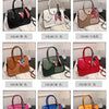 New Birkin Bag Handbag Lychee Grain Large Capacity Advanced Sense Kelly Bag Single Shoulder Crossbody Bag for Women