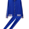 2024 Europe And The United States New Style Leisure Printing Stitching Two-piece Suit