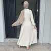 Muslim Abaya Women Dresses Solid Slim Jalabiya Eid 2025 Ramadan Morocco Islam Vestidos Largos Arab Long Robe Dubai Abayas Kaftan