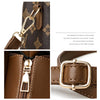 Bags for Women, Printed Fashionable Hand-Held Locks, Commuting Small Square Bag, Fashionable and Versatile Shoulder Crossbody Ba