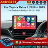 Android 14 Carplay Auto For Toyota Raize 1 2019 - 2023 For Daihatsu Rocky 2 2019 - 2021 Car Radio Multimedia Video Player GPS 4G
