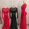 CM.YAYA Women Mesh See Though Long Sleeve Maxi Bowknot Long Dress 2025 Evening Sexy Club Party Evening High Street Dresses