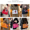 New Birkin Bag Handbag Lychee Grain Large Capacity Advanced Sense Kelly Bag Single Shoulder Crossbody Bag for Women
