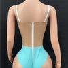 Multi colored triangle jumpsuit, party dress, birthday dress, bar party, dance party, dance team, gogo, women's bar, nightclub,