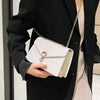 Crocodile Pattern Shoulder Bags For Women Fashion Chains Squre Bag Purse Female Pu Leather Crossbody Handbag Daily Phone Clutch