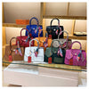 New Birkin Bag Handbag Lychee Grain Large Capacity Advanced Sense Kelly Bag Single Shoulder Crossbody Bag for Women