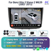 Android 14 For Benz Vito 2 Viano 2 W639 2003- 2015 2K QLED Android Car Radio Multimedia Video Player BT Stereo CarPlay Head Unit