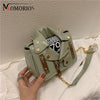 Luxury Designer PU Leather Rivet Zipper Mini Jacket Bag Fashion Crossbody Lady Bags Personality Purses & Handbags for Women