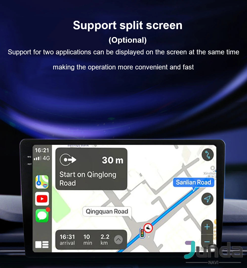 Android 14 Carplay Car Radio Stereo Multimedia Video Player For Citroen Berlingo 2019 Peugeot Partner Rifter 2020 For Opel Combo