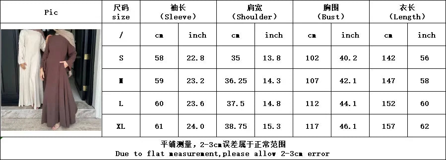 Clothes for Muslim Women Solid Robe Malay Turkey Dubai Zipper Cardigan Robe Fashion Simplicity Summer Dress Abayas for Women