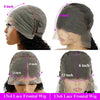 30 Inch Highlight 13x6 Lace Frontal Wig Human Hair  250 Density Highlight Ombre Colored Pre Plucked Human Hair Wigs For Woman