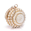 Women Evening Bags Pearl Lady Clutch Bags Beading Diamonds Party Wedding Prom Glitter Banquet Handbags Ball Design Handle Glamor
