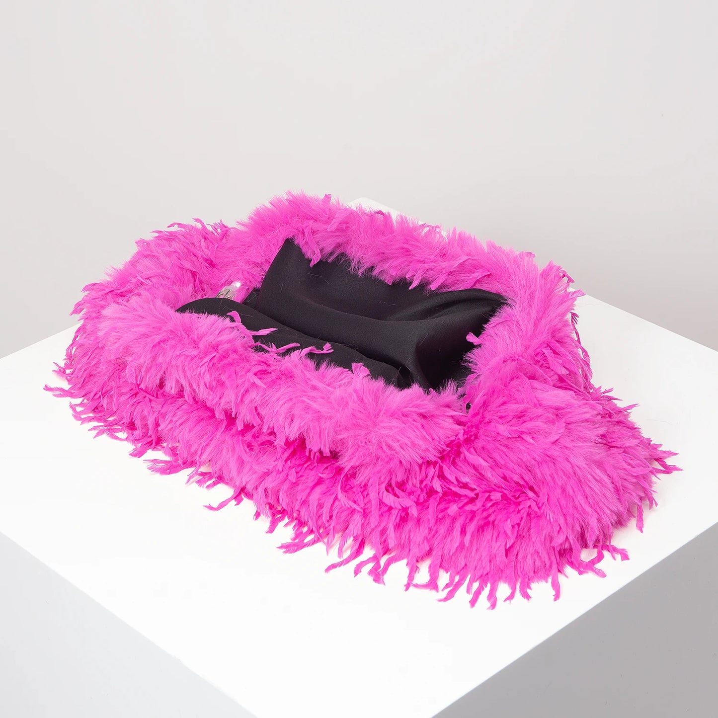 Dopamine Style Clip Bag, Y2K Fuzz Clutch Bag for Women, Porm Dresses for Women, Wedding Items, Party Bag, Large Capacity Women Purse