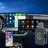 Wireless Carplay Android Auto Adapter Plug&Play USB Car Dongle BT 2 in 1 Mini Box for OEM Wired CarPlay/Andriod Auto Cars