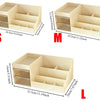 1PC Transparent Drawer Style Makeup Box Dormitory Organizer Plastic Cosmetics Skincare Dressing Table Desktop Storage Box S/M/L