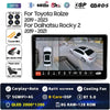 Android 14 Carplay Auto For Toyota Raize 1 2019 - 2023 For Daihatsu Rocky 2 2019 - 2021 Car Radio Multimedia Video Player GPS 4G