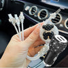 MINISO Retractable 3 in1 Fast Charge Data Cable Car Fast Charge Line Type-C For iphone samsung huaw Dual USB Car Charger