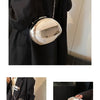 Designer Acrylic Shell Shape Clutch Bag Gold Silver Women Evening Party Bag Cute Shiny Metal Shoulder Crossbody Bags Small Purse