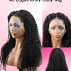 13x6 Hd 250 Density Afro Kinky Curly Wig 100% Human Hair 13x4 4c Edges Frontal Deep Wave Curly Lace Front Wigs For Women on sale