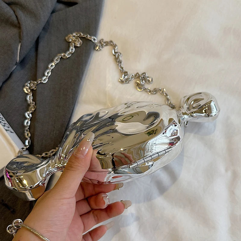 Acrylic Evening Clutch Bag For Women Luxury Shoulder Bag Handbag And Crossbody Bags Party Prom Wedding Shiny Candy Design Purse
