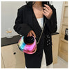 Luxury Designer Evening Clutch Clear Acrylic Women Handbags Fashion Shoulder Bag Half Moon Wedding Purses Party Tote Ladies