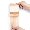 Wholesale HD Wig Caps High Quality Transparent HD Hair Nets Weave Nylon Stretchy Lace Front Wig Cap for Women Men Light Brown