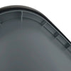 Commercial Products BRUTE Rollout Trash/Garbage CanBin with Wheels 50GAL Blu  for Restaurants Hospitals Offices Back of Hous
