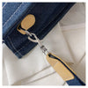 New Fashion Women's Tote Bag Trend Brand Denim Embroidery Crossbody Bag Classic Elegant Shoulder Bag Designer Luxury Handbag