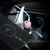 MINISO Retractable 3 in1 Fast Charge Data Cable Car Fast Charge Line Type-C For iphone samsung huaw Dual USB Car Charger
