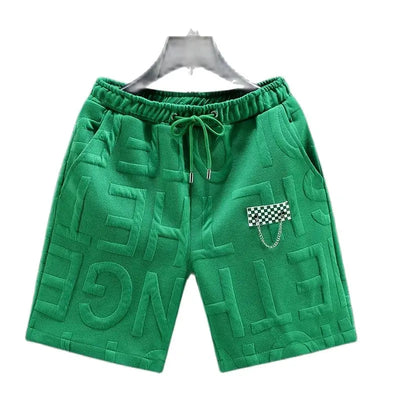 Fashion Plaid Shorts Men Summer Plus size M-7XL Comfortable Clothes Elastic Waist Clothing Male Breathable Short Trousers