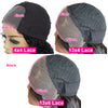250 Density 13x6 HD Lace Frontal Wig Kinky Curly Glueless Preplucked Human Wigs Ready To Go Brazilian Wigs 100 % Remy Human Hair