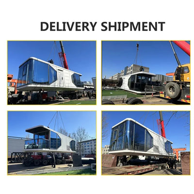 Pre Fab Homes Prefabricated House Modular Home Space Capsule Homes Container Office Building Prefablicadas Houses Housing Prefab